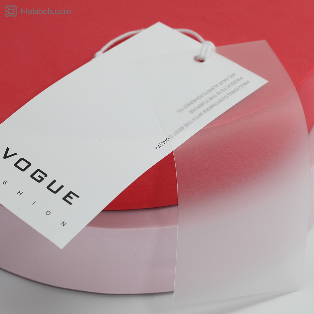  soft touch hang tags