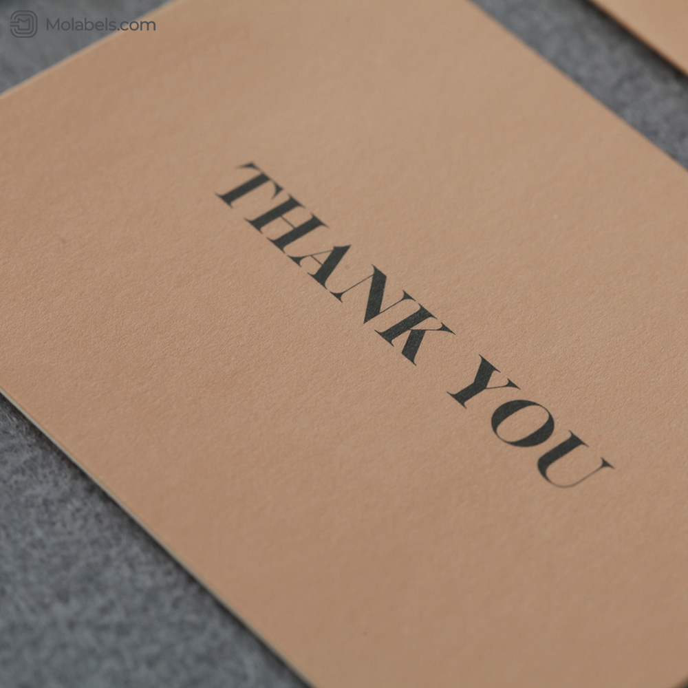 Custom thank you cards and cardboard envelope suppliers