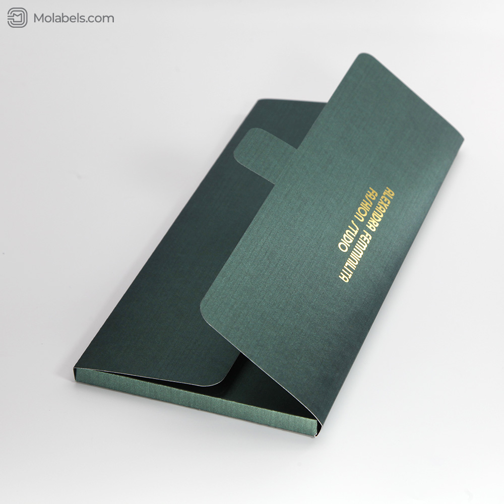 Luxury gift envelopes packaging design