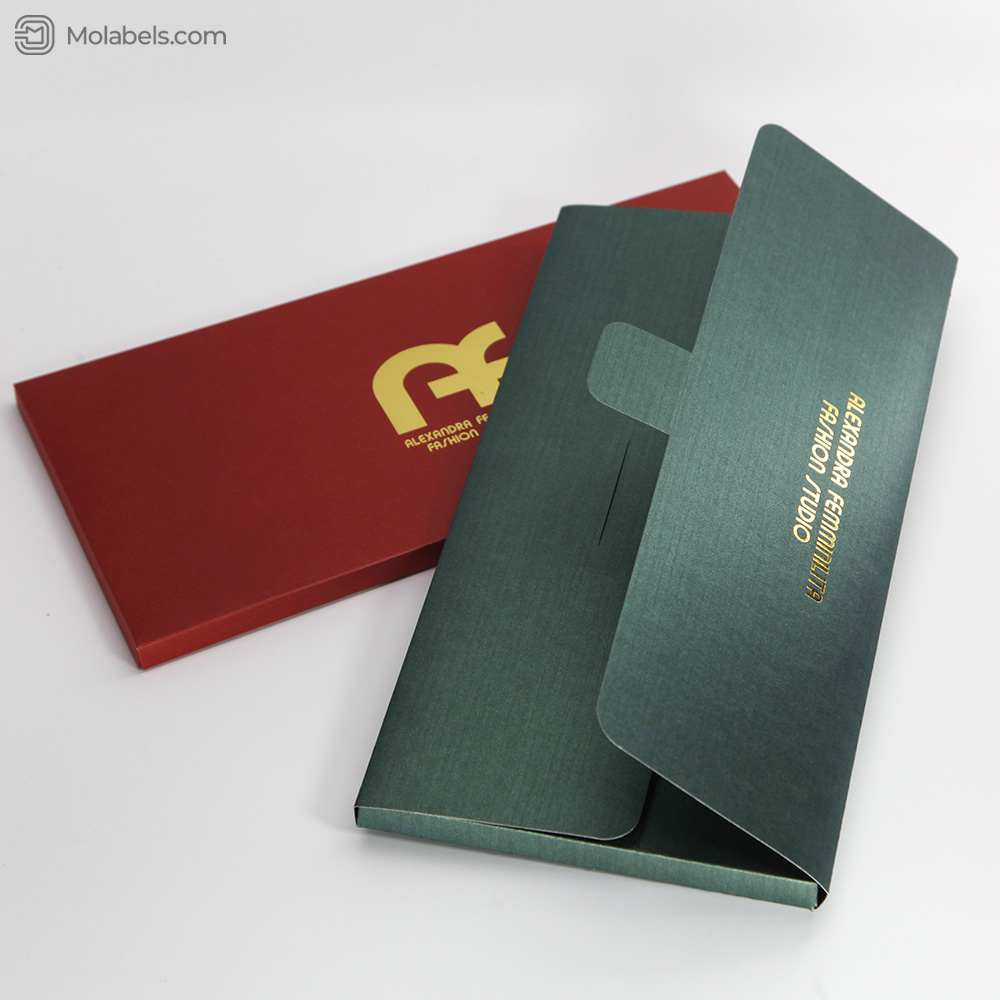 Luxury gift envelopes packaging design