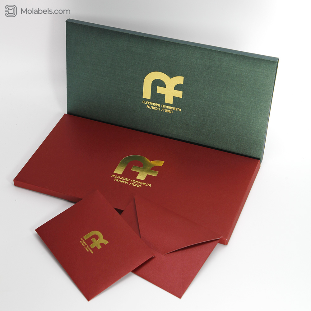 Luxury gift envelopes packaging design