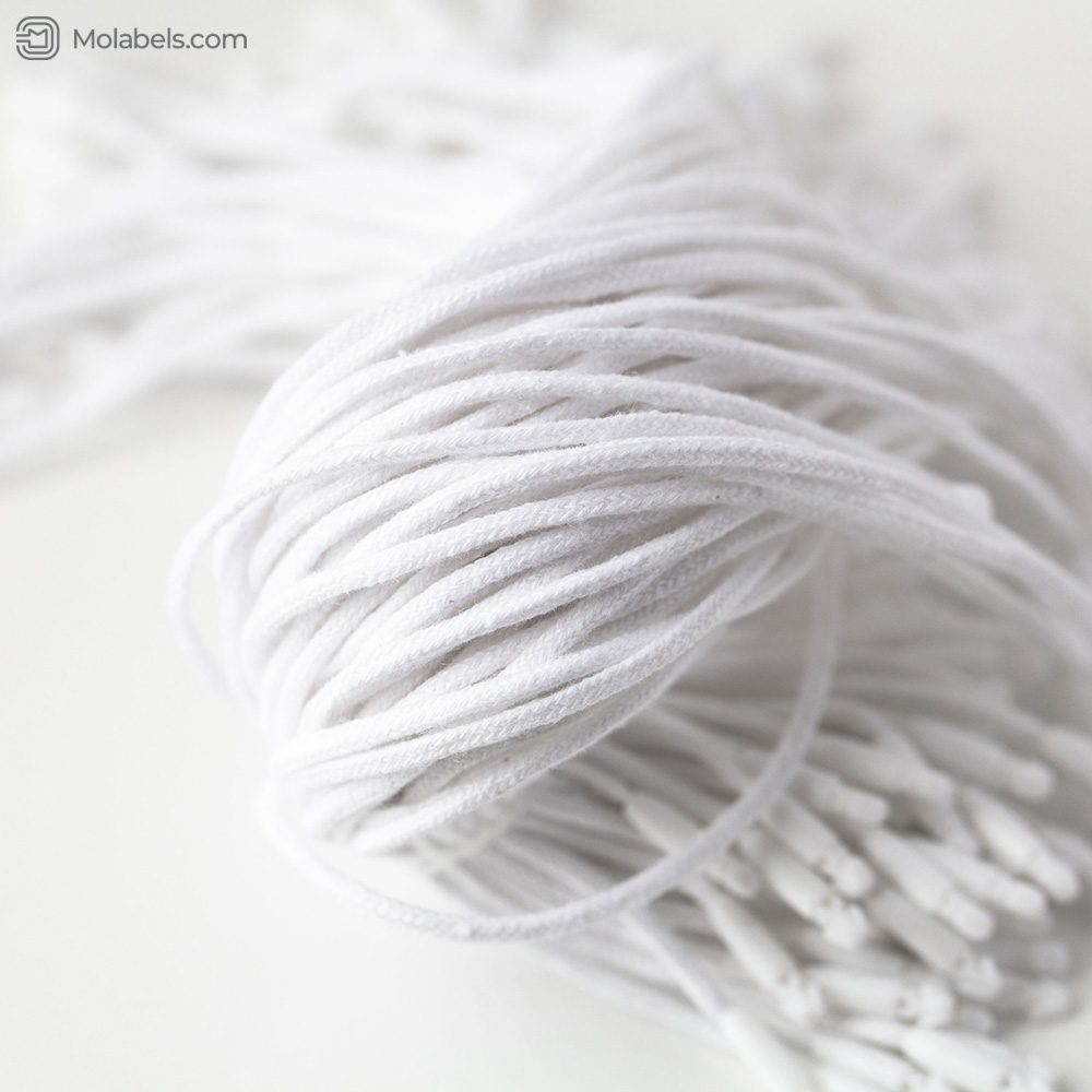 Retail Spot - White heavy rope string