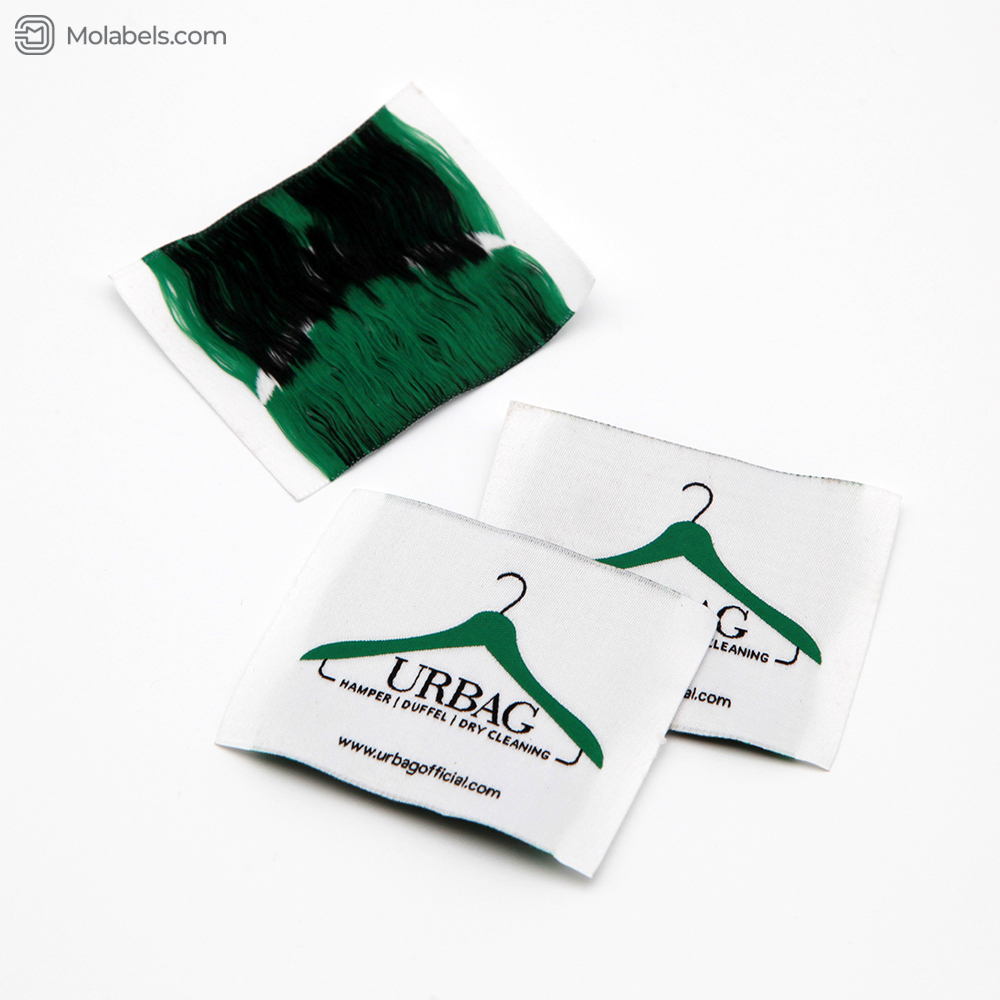 Bags tags woven labels and sewing labels