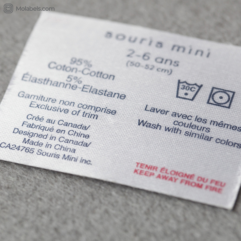  fabric label printing