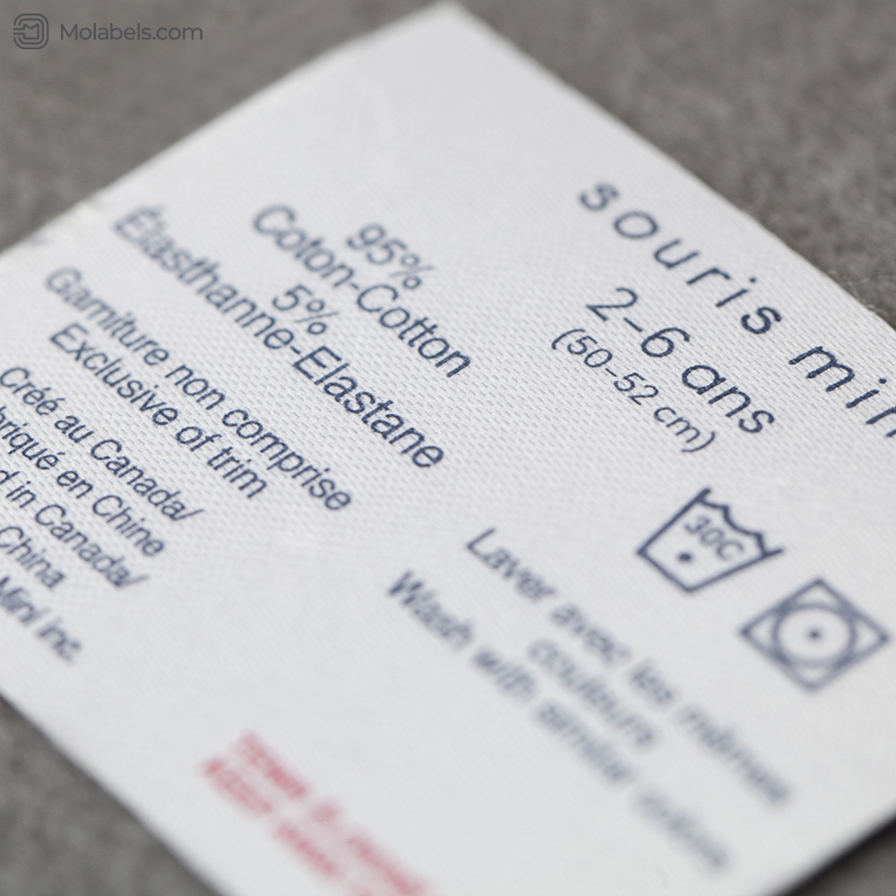  sticky fabric labels