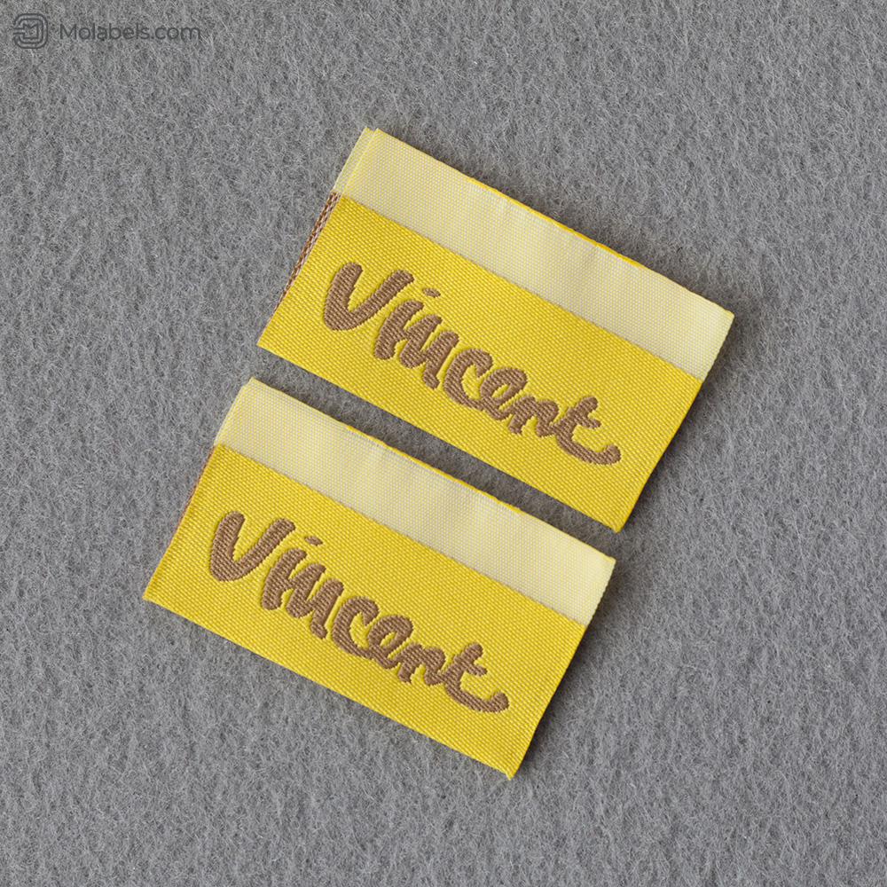 Custom clothing labels sew on designer labels